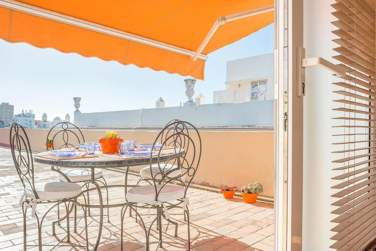 Atico En El Centro Con Terraza Apartment Cadiz